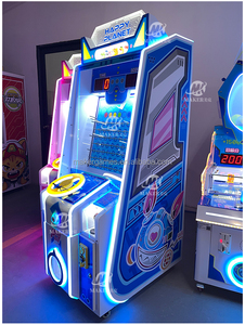 MAKER Kids Catch the Ball Game Get Capsule Toys Metal Coin Operated Arcade Bill Acceptor Happy <span class=keywords><strong>Planet</strong></span> Kids Shooting Game Machine - Product Image 4