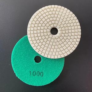 Açı öğütücü için 100mm ıslak kullanılan esnek elmas parlatma pedleri - Product Image 4