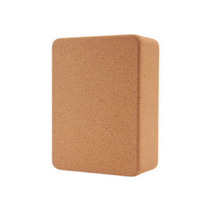 Blocs de yoga en liège naturel avec logo personnalisé, brique de yoga antidérapante haute densité, équipement de fitness robuste, support pour exercices de yoga - Product Image 4