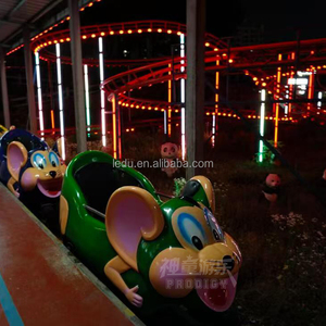 Kirmesattraktion Vergnügungspark Achterbahn Wilde Maus Crazy Wind Mad Mouse - Product Image 2