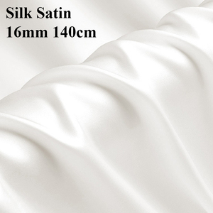 <strong>Wholesale</strong> 100% Pure <strong>Silk</strong> <strong>Fabric</strong> 16mm Plain Dyed <strong>Charmeuse</strong> <strong>Silk</strong> Satin <strong>Fabric</strong> for Long <strong>Silk</strong> Satin Kimono Robes Nightgowns - Product Image 5
