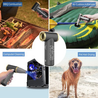 Kit de séchage pour poils de chien sans fil, pliable, portable, mini, léger, design simple, rechargeable par USB, sûr et facile à utiliser