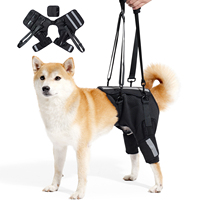 Harnais de Soutien Orthopédique pour Pattes Arrière de Chien, Écharpe de Levage Respirante et Réfléchissante, Protection de la Colonne Vertébrale, Aide à la Récupération Post-Opératoire pour Chiens