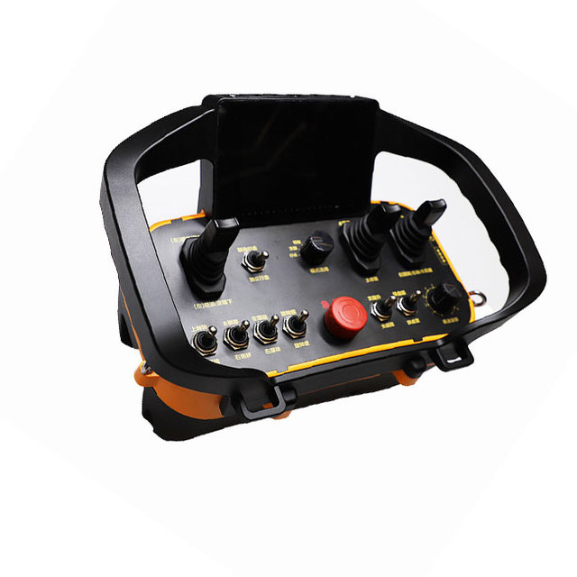 Industrial Wireless Remote Control Joystick Switch Button for Construction Machinery Cranes Forklifts Other Equipment