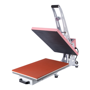 16 x 24 Inch Semi-automatic Heat Press Machine With Auto Open and Slide-out base, Not suitable for Sublimation