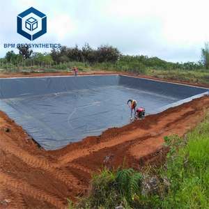 Nhựa nước mưa thu hoạch hệ thống HDPE màng Đất 500 micron màng đất lót bể nước - Product Image 1