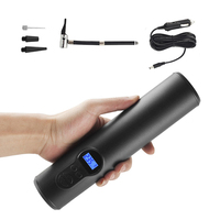 Light Weight Portable 12V Air Compressor Car Tyre Inflator 5 in 1 Pump Tire Inflator Inflatable Pump With LED Light