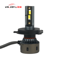 Ampoule de phare LED H4 super lumineuse 6000K, phare LED haute puissance pour véhicules