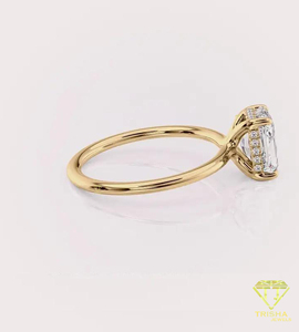Anillo de Compromiso de Moissanita al por Mayor para Joyería Nupcial Elegante, Eventos de Compromiso y Momentos Especiales en Venta - Product Image 2