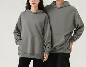 Sudaderas con Capucha Personalizadas con Bordado 3D para Hombre, 100% Algodón, Tejido Grueso de 400 g/m², Felpa Francesa, Ecológicas, Transpirables, al por Mayor - Product Image 2