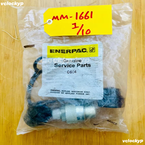 ชุดข้อต่อไฮดรอลิก Enerpac C604 (ตัวผู้-ตัวเมีย) 700 บาร์/10,000 ปอนด์ต่อตารางนิ้ว # ใหม่ - Product Image 1