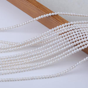 Perlas de Agua Dulce Naturales de Alta Calidad de 3.5-4mm, Cuentas Semiterminadas para Bisutería DIY, Perlas en Forma de Patata al por Mayor - Product Image 5