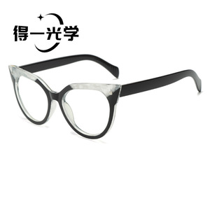 กรอบแว่นตาแบบ Cat Eye เลนส์ PC ป้องกันแสงสีฟ้า สำหรับทุกเพศ แบบเต็มกรอบ - Product Image 4