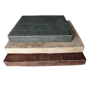 CertiPUR -US Nhà Máy Giá Rẻ Nhất Cắt Nhỏ Lớn Không Thấm Nước Hình Chữ Nhật <span class=keywords><strong>Memory</strong></span> <span class=keywords><strong>Foam</strong></span> Dog Giường/Du Lịch <span class=keywords><strong>Mat</strong></span> | Xám - Product Image 2