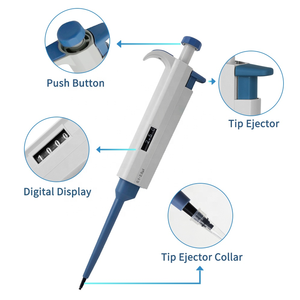 WESTTUNE Top Pette Micropipeta Mecánica Autoclavable de un Solo Canal, Volumen Ajustable, Plástico, OEM, Personalizable, Compatible con EE. UU. - Product Image 4