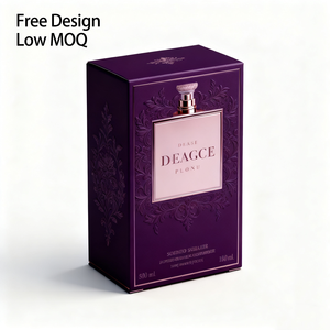 Thân thiện với môi vật liệu tái chế biến mất tùy chỉnh sang trọng Nước hoa cứng nhắc bao bì hộp bóng cán xốp lót từ - Product Image 2