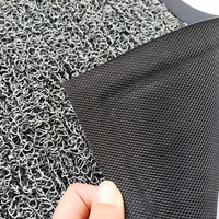 Personnalisé 100% Spaghetti Tapis PVC Bobine Caoutchouc Paillasson Heavy Duty Double Couleur Style Moderne Nouveauté Motif Amorti Caractéristique