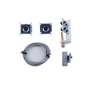 Roulettes de <span class=keywords><strong>porte</strong></span> coulissante suspendue Synchro pour armoire, pour <span class=keywords><strong>porte</strong></span> en bois ou en verre - Product Image 2