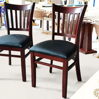 Chaise de café en bois massif moderne pour la maison, le restaurant, l'hôtel, l'école, la chambre à coucher, le bar, la salle à manger, le salon, l'appartement