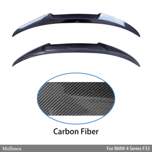 For 4 Series F33 Convertible&M4 F83 M4 Style Carbon Fiber Rear Spoiler Trunk Wing 2013-2020 - Product Image 2