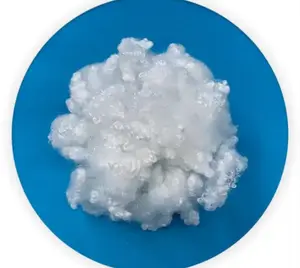 Hot sell virgin siliconized polyester staple fiber crush polyester fiber dacron polyester fiber