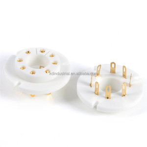 ช่องเสียบหลอดเซรามิกสีเงินแบบแปด8Pin สำหรับหลอดสุญญากาศ FU50 FU15 GU15 GU-50 - Product Image 3