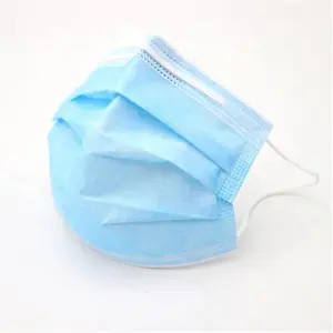 Masque chirurgical jetable de 3 plis, vente en gros, médical, 3 plis, livraison rapide