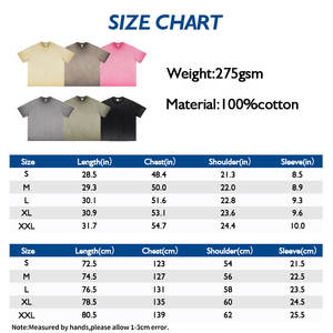 Camisetas de hombre con hombros caídos de alta calidad, camiseta lisa con logotipo personalizado de gran tamaño y peso pesado - Product Image 4