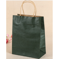 Personnalisé Imprimé Votre Propre Logo pour Restaurant Traiteur Aliments À Emporter Logo À Emporter Emballage Kraft Sac En Papier Brun Avec Poignées