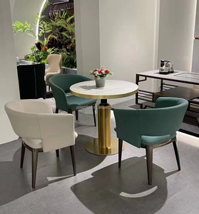 Piccola sala da pranzo vittoriana sedia da tavolo per 2 persone Set a prova di fuoco in plastica mobili da cucina in metallo materiale fatto di turchia ristoranti - Product Image 4