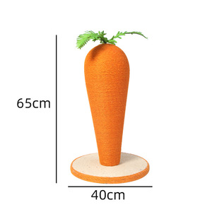 New <strong>Large</strong> <strong>Cat</strong> <strong>Tree</strong> &amp; Scratcher Sisal Rope Carrot <strong>Climbing</strong> Frame Pet Toy for <strong>Cats</strong> - Product Image 2