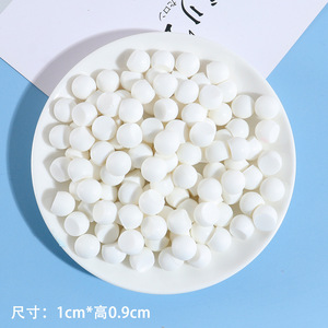Perles Eva en forme de cercle pour la décoration de téléphones portables, fournitures artisanales DIY, couleurs pastel - Product Image 3