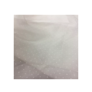 Tissu <span class=keywords><strong>organza</strong></span> en <span class=keywords><strong>soie</strong></span> pure 100% avec <span class=keywords><strong>soie</strong></span> translucide à pois pour robes de mariée - Product Image 1