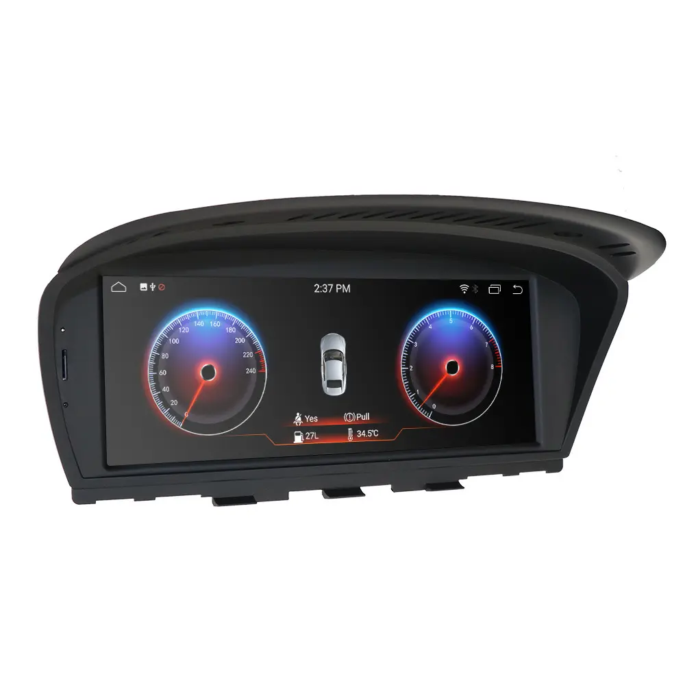 Android 10 Autoradio Multimedia Player für Bmw Serie 5/3 E60 E61 E62 E63 E90 E91 Cic Ccc GPS Navigation Stereo Audio Head Unit