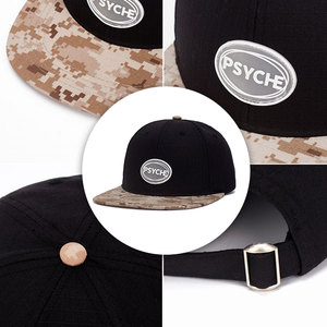 Fabricante al por mayor de moda con logotipo personalizado contraste de color gorra Snapback unisex gorra deportiva para actividades al aire libre - Product Image 5