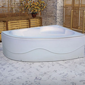 Cubierta de <span class=keywords><strong>Bañera</strong></span> Acrílica Ecológica de 1.5m para Instalación Empotrada, Ideal para Hoteles y Villas, Color Blanco Tradicional - Product Image 3