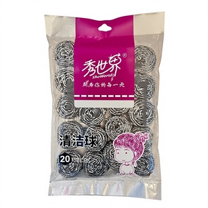 <span class=keywords><strong>Balle</strong></span> à récurer en acier inoxydable 304, éponge métallique pour cuisine, boule <span class=keywords><strong>de</strong></span> nettoyage en fil d'acier pour vaisselle, casseroles, poêles, éviers, vente en gros - Product Image 1