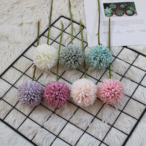 Fiore Artificiale Semimanuale Semimeccanico all'Ingrosso: Crisantemo a Sfera Fresco e Semplice, Simulazione Dente di Leone Singolo in Seta PGY-215 - Product Image 2