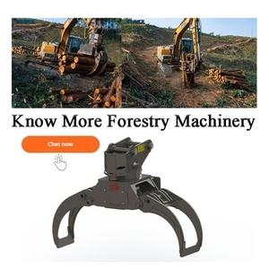 Machinerie forestière pour la manutention de grumes, de bois, de matériaux en pierre, godet, rotation, pelle hydraulique, grappin hydraulique - Product Image 3