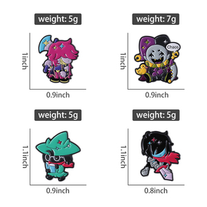 Deltarune Susie Kris Men Pins RPG Trò Chơi Nhân Vật Trâm Cài Ve Áo Ba Lô Huy Hiệu Trang Sức Phụ Kiện Quà Tặng Cho Người hâm mộ Bạn Bè - Product Image 6