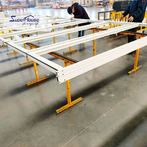 Puerta <span class=keywords><strong>de</strong></span> aluminio plegable <span class=keywords><strong>de</strong></span> doble cristal, a prueba <span class=keywords><strong>de</strong></span> Hurricane <span class=keywords><strong>NOA</strong></span> NFRC AS2047, <span class=keywords><strong>de</strong></span> gran esquina, color blanco - Product Image 5