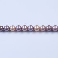 Wholesale11-14mm Couleurs Mélangées rondes edison en vrac perles d'eau douce brin