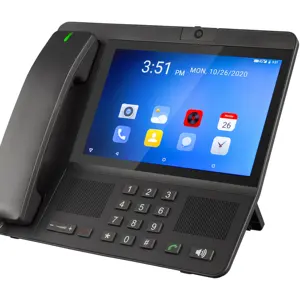 LS-830 4G LTE 스마트 안드로이드 고정 무선 데스크탑 전화 8 인치 스크린 비디오 무선 전화 VoLTE 와이파이 BT 와이파이 핫스팟