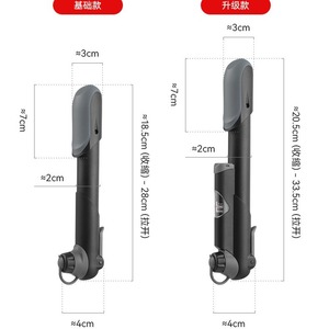 Outils de réparation pour vélo de route, mini-pompe/kit de réparation/outil de tournevis/clé à molette, ensemble d'outils de cyclisme portables, sac de transport - Product Image 6