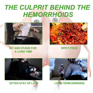 Crema Herbal OEM para Hemorroides para el Cuidado Personal Masculino, Alivia la Picazón Anal, el Dolor y la Molestia, Elimina las Hemorroides Ruptas - Product Image 4