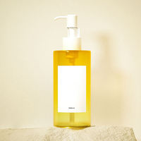 Bouteilles cosmétiques transparentes de pompe d'huile de nettoyage d'huile de cheveux de dissolvant de désinfectant de main