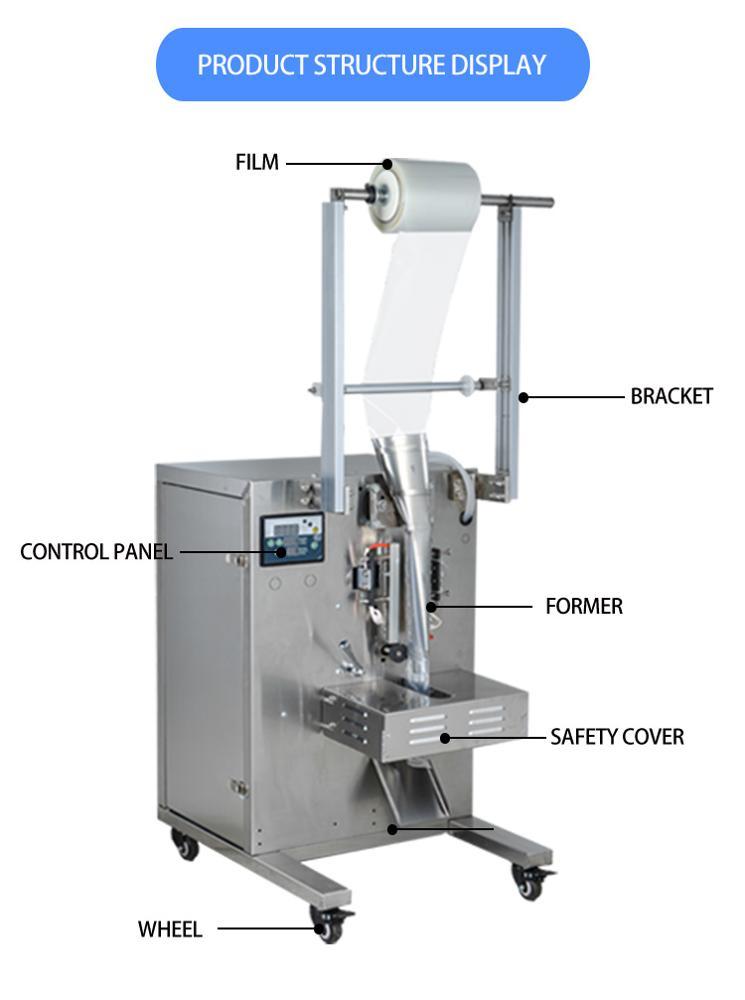 Emballage de bonbons de glace machine de remplissage et de scellage