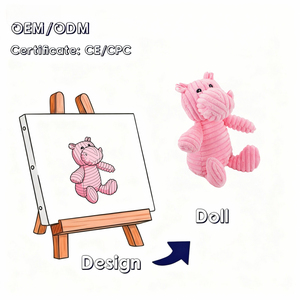 Özel Ucuz Peluş Köpek Çiğneme Oyuncakları Agresif Çiğneyiciler İçin Dayanıklı Yumuşak Gürültülü Evcil Hayvan Yavrusu İnteraktif Oyuncaklar Özel Logo ODM - Product Image 4