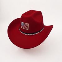 Chapeaux de cowboy imprimés vache noir et blanc en gros avec ceinture Longhorn pour fêtes western et rodeo