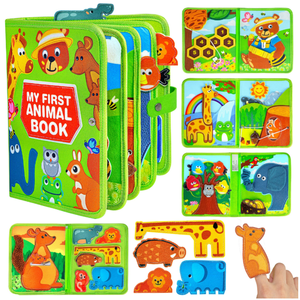 <span class=keywords><strong>Libro</strong></span> <span class=keywords><strong>de</strong></span> Actividades Sensoriales <span class=keywords><strong>de</strong></span> Fieltro para Niños, <span class=keywords><strong>Mi</strong></span> Primer Animal, Montessori, Educativo Temprano, <span class=keywords><strong>Libro</strong></span> Silencioso, Regalo <span class=keywords><strong>de</strong></span> Cumpleaños - Product Image 1